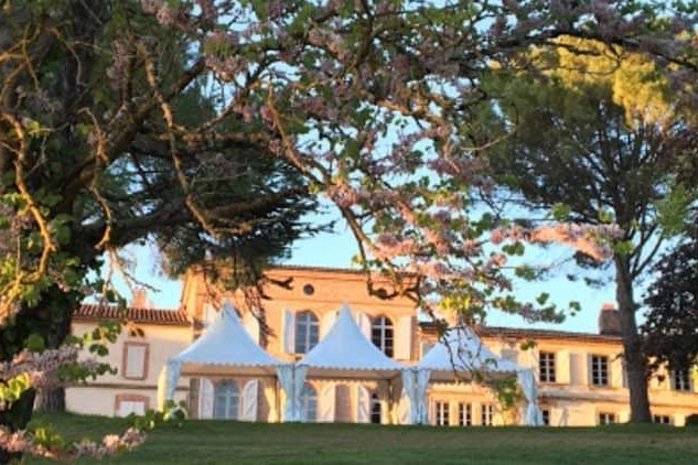 Réception Cocktail proche de Toulouse (31), Location de 3 pagodes de 5m x 5