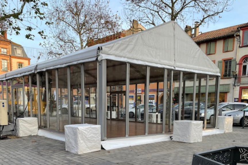 Montage plancher sous Tente Silhouette